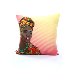 Coussin FEMME AFRICAINE 45*45