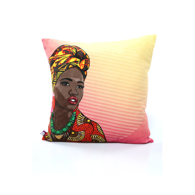 Coussin FEMME AFRICAINE 45*45